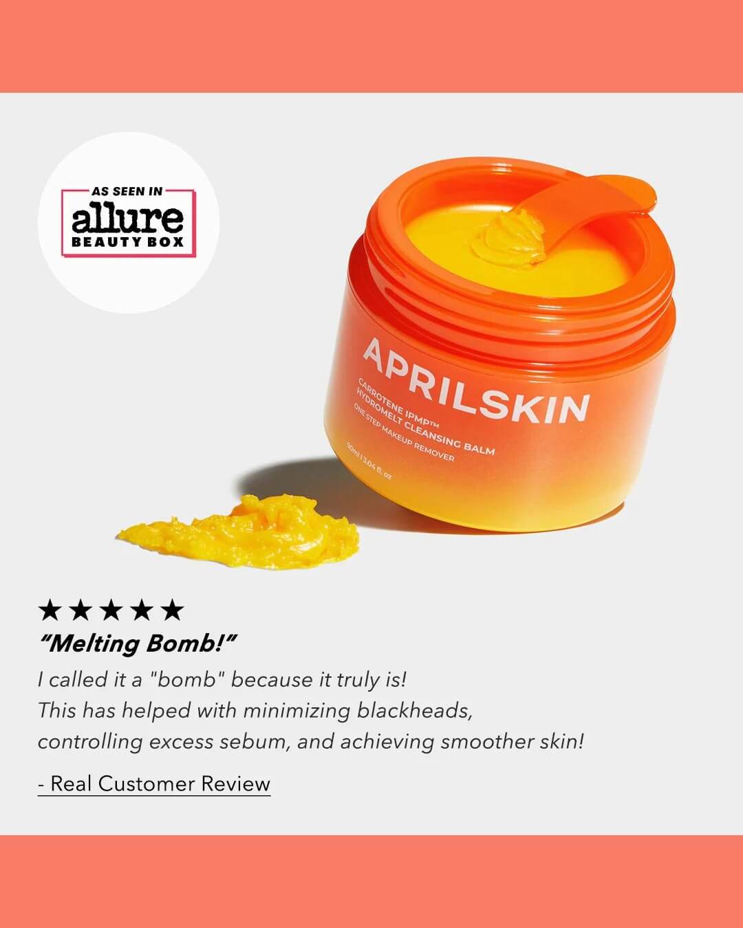 Carrotene IPMP™ Hydromelt Cleansing Balm