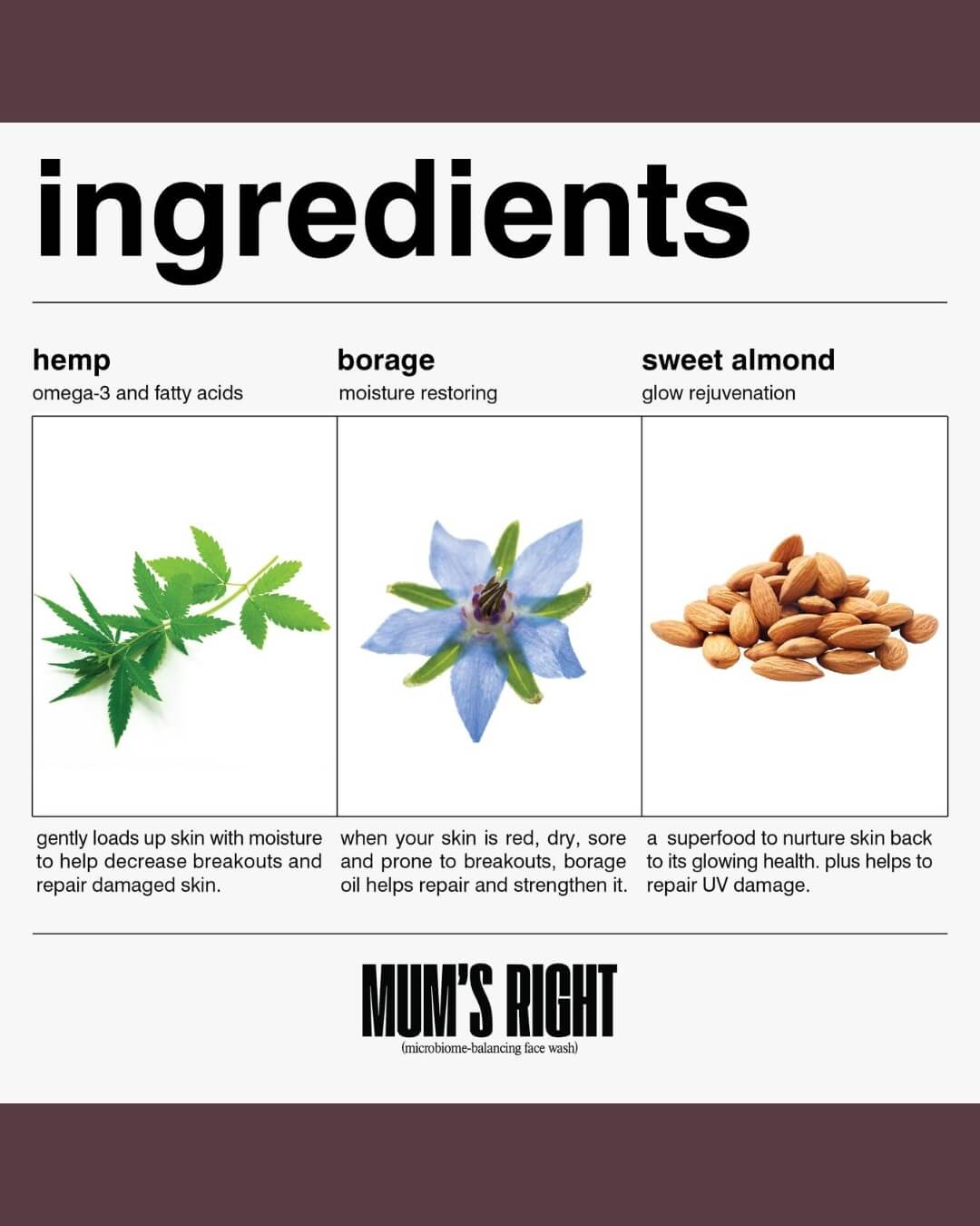 Mum's Right Microbiome Balancing Face Wash